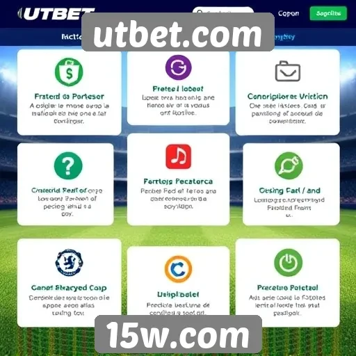 Recursos e funcionalidades do utbet.com